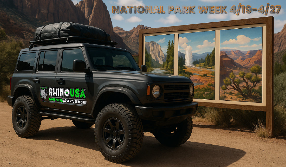Celebrating National Park Week with Rhino USA 🌲