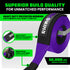 Superior build quality: heavy-duty polyester webbing and reinforced triple loop ends on Rhino USA recovery tow strap