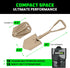 Folding Survival Shovel w/ Pick