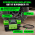 Dual Air Compressor + 4-Wheel Inflator Bundle