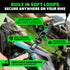 Retractable Ratchet Straps w/ Integrated Soft Loops