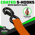 1.6" x 8' HD Ratchet Tie-Down Set (4-Pack)