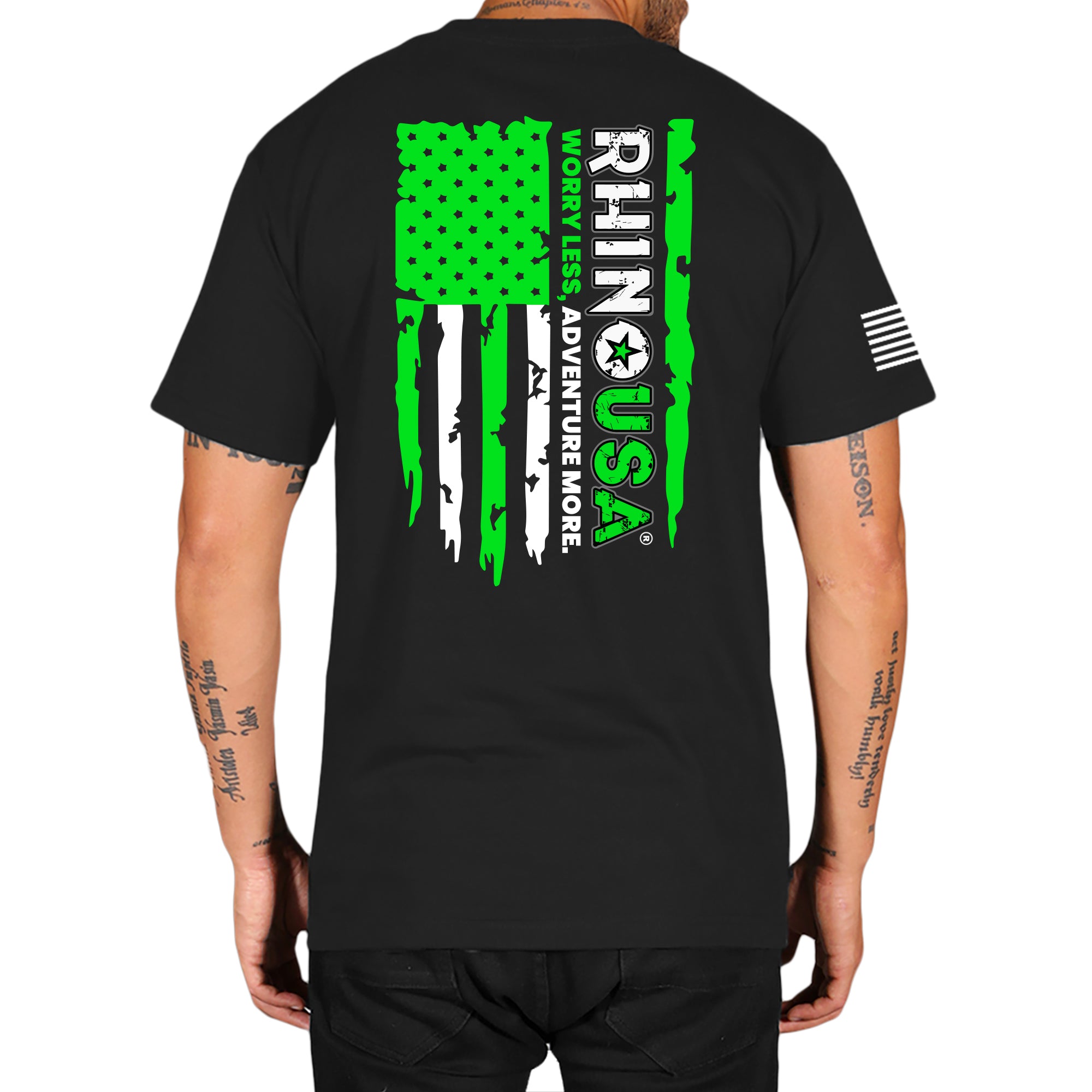 "Rhino Flag" Premium T-Shirt