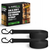Rhino USA 1 inch by 20 foot extension tie-down strap 2-pack in black with S-hooks and retail box