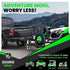 Retractable UTV Wheel Chock Tie-Down Kit