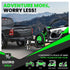 Retractable UTV Wheel Chock Tie-Down Kit