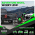 Retractable UTV Wheel Chock Tie-Down Kit