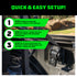 Bed-Mounted Retractable Ratchet Straps (Ford Trucks)