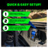 Bed-Mounted Retractable Ratchet Straps (Ford Trucks)