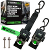 2" x 43" Retractable Transom Tie-Down Straps (2-Pack)