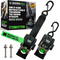 2" x 43" Retractable Transom Tie-Down Straps (2-Pack)