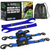1" x 10' Retractable Ratchet Straps