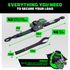 2" x 10' Retractable Ratchet Straps