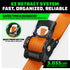 2" x 10' Retractable Ratchet Straps