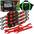 2" x 10' Retractable Ratchet Straps