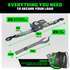 2" x 10' Retractable Ratchet Straps